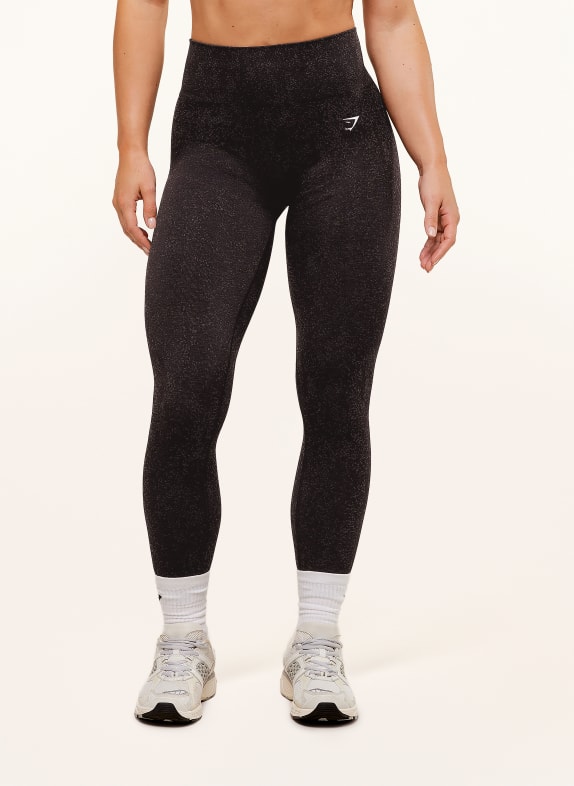 GYMSHARK Tights ADAPT FLECK SEAMLESS DUNKELGRAU