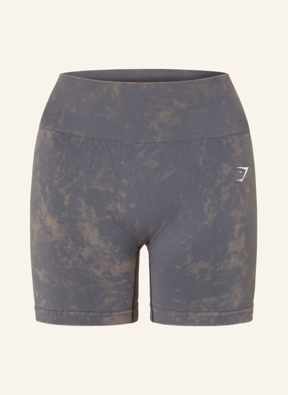 GYMSHARK Tights EVERYDAY SEAMLESS DUNKELGRAU / HELLBRAUN