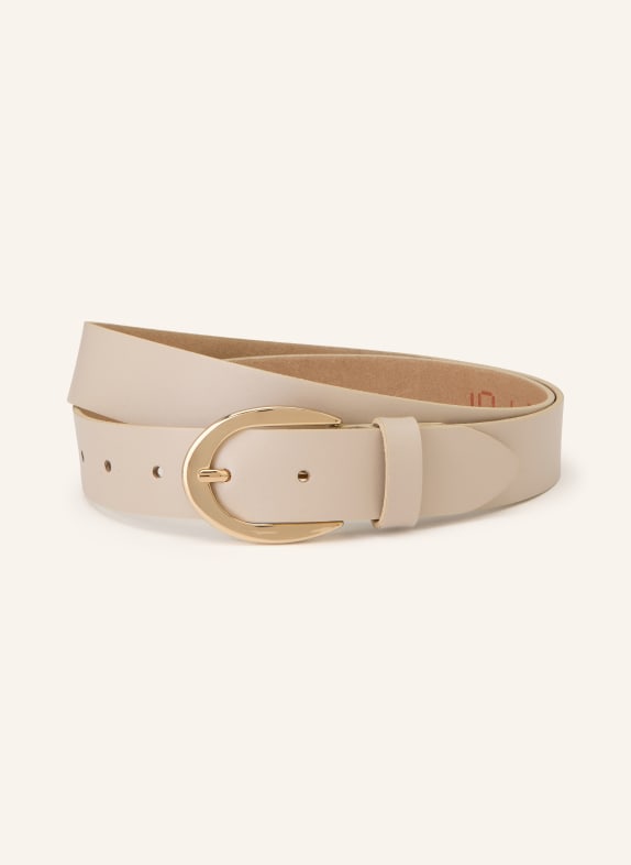 Vanzetti Ledergürtel HELLBRAUN / GOLD