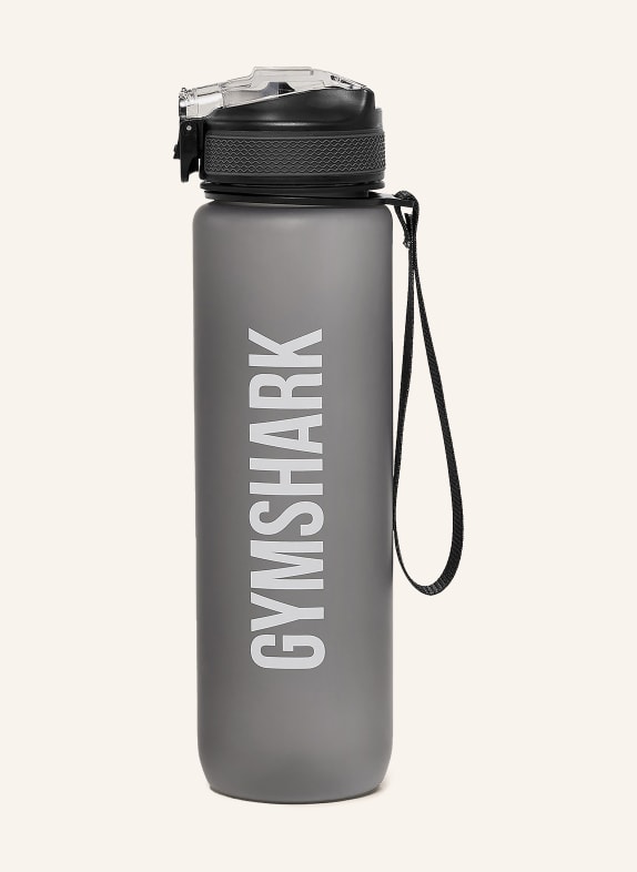 GYMSHARK Trinkflasche SCHWARZ