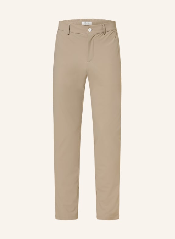 CRUNA SOLFERINO slim-fit chino pants TAUPE