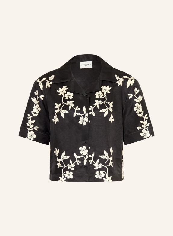 CLAUDIE PIERLOT Bluse SCHWARZ / ECRU