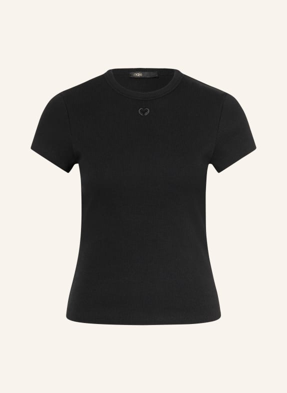 maje T-Shirt SCHWARZ