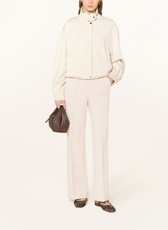 oui Jersey broek LACY CRÈME