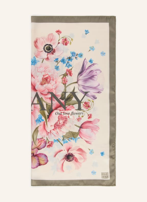 oui cloth PINK / CREAM / GREEN