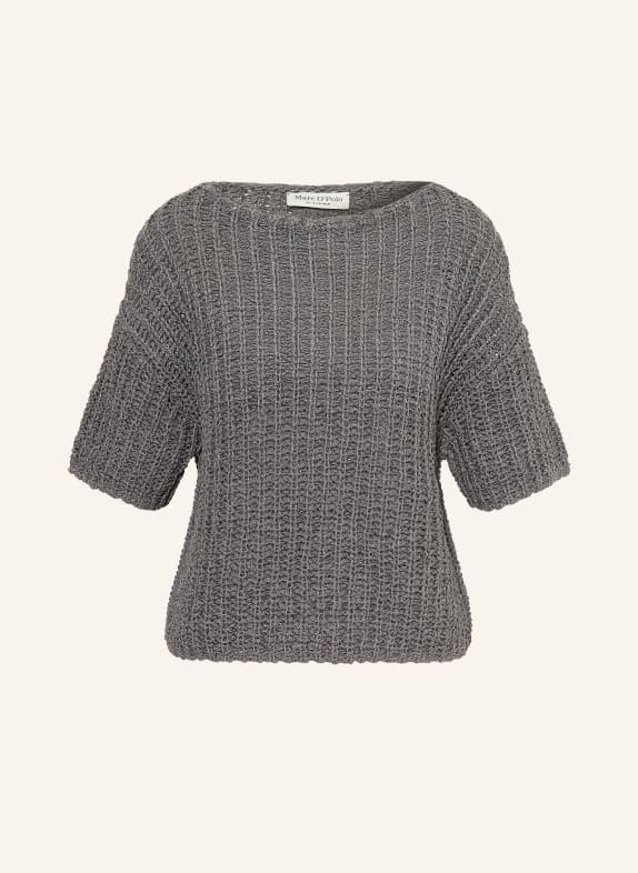 Marc O'Polo pletené tričko ŠEDÁ