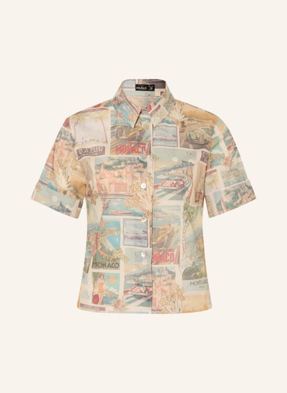 van Laack Košile VL-AMIS-XX KRÉMOVÁ / STARORŮŽOVÁ / MÁTOVÁ