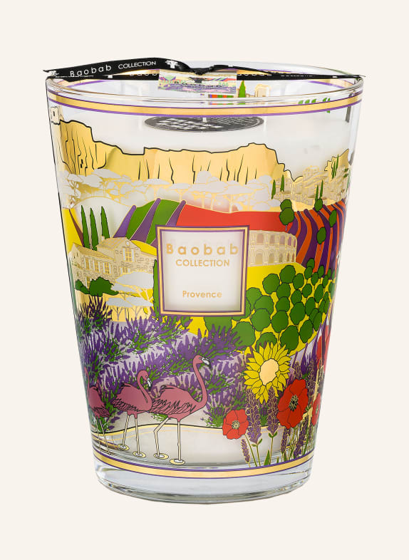 Baobab COLLECTION Duftkerze PROVENCE GOLD / PINK / NEONROT
