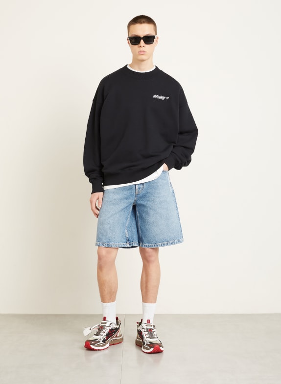 Off-White jeansshort 400 LIGHT MEDIUM BLUE