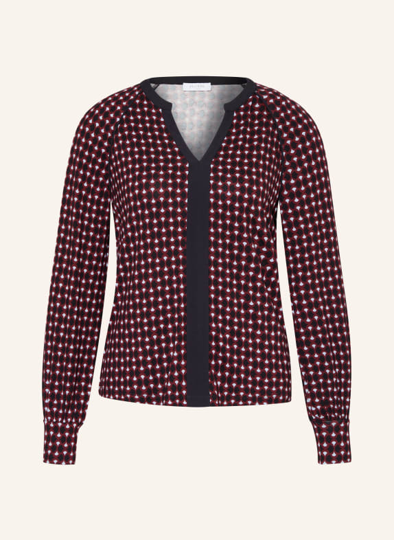 HOBBS Blůza ZELIA ČERVENÁ / TMAVĚ MODRÁ / TMAVĚ MODRÁ