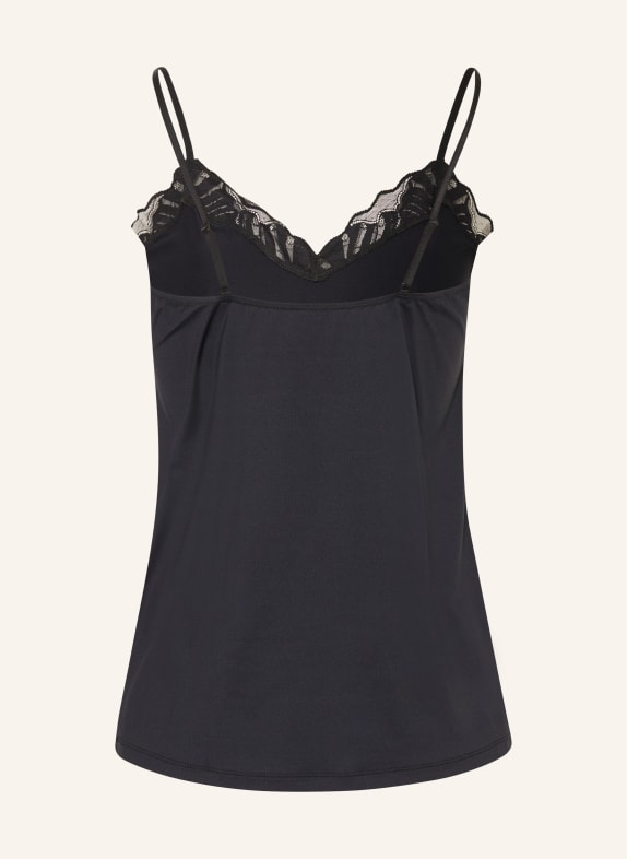 FALKE Top DELICATE TOUCH SCHWARZ