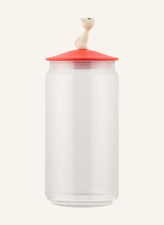ALESSI MIÒJAR storage jar RED