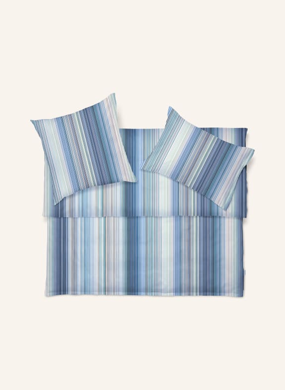 SCHLOSSBERG Poszewka na kołdrę LORIS NIEBIESKI