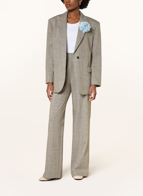 SANDRO Longblazer GRAU / BEIGE