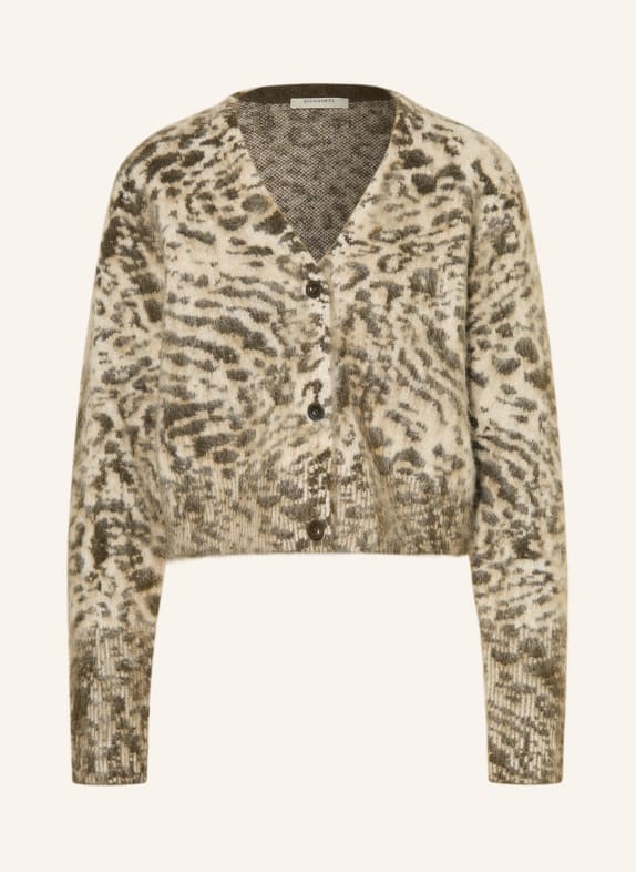 ALLSAINTS WICK AMUR cardigan KHAKI / CREAM
