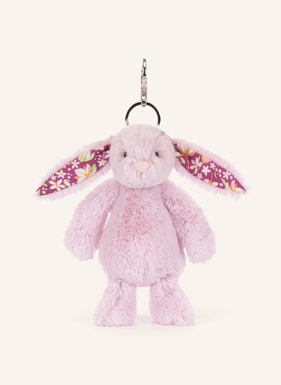 Jellycat Keyring and bag charm THISTLEPOP BLOSSOM BUNNY LIGHT PURPLE