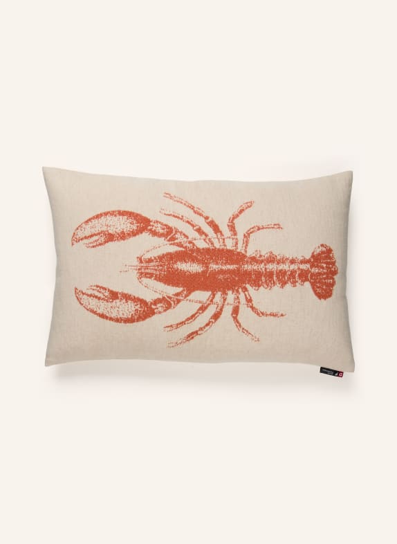 David Fussenegger Decorative pillowcase NOVA CREAM / DARK ORANGE