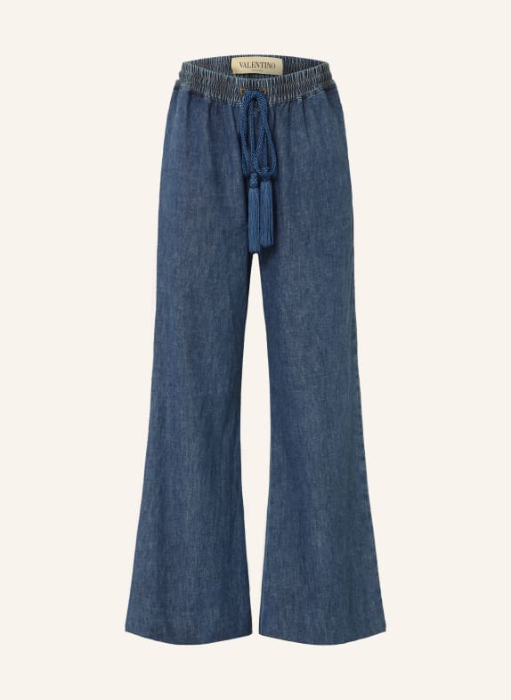 VALENTINO Jeans SOLID im Jogging-Stil 558 MEDIUM BLUE DENIM