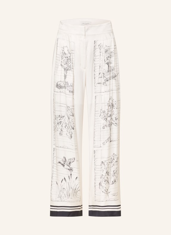 TED BAKER Marlene-bukser BUSCA CREME / SORT