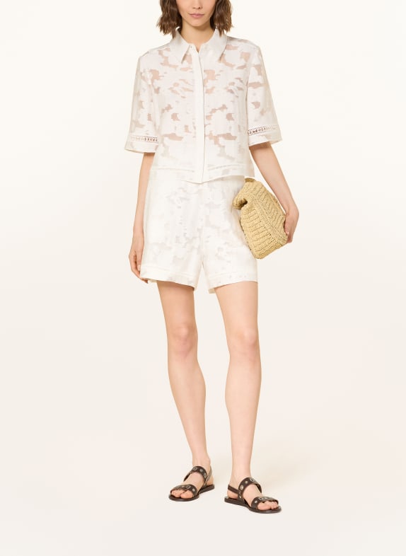 TED BAKER Overhemdblouse KHAYT met kant WIT