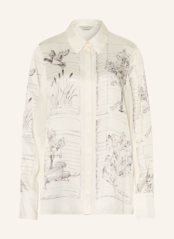 TED BAKER ROHBIA shirt blouse CREAM / BLACK