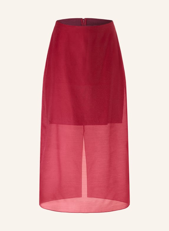 TED BAKER Skirt DEKA DARK RED