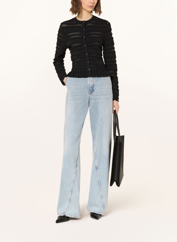 TED BAKER Vest AVRIA met ruches ZWART