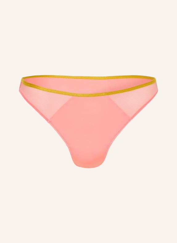 mey Kalhotky řady POETRY ALMOST SHEER LOSOSOVÁ / TMAVĚ ŽLUTÁ