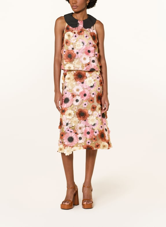 DOROTHEE SCHUMACHER Rok BLOOMING MEADOW ROZE / BRUIN / BEIGE