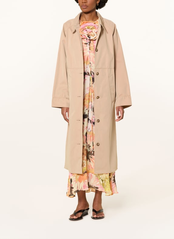 DOROTHEE SCHUMACHER Trenchcoat LUXURY LAYER CAMEL