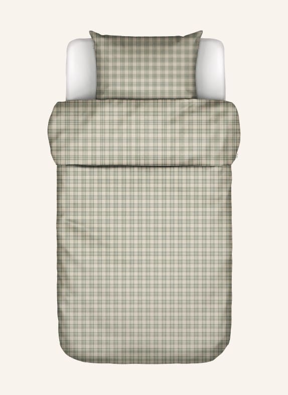 Marc O'Polo Bettwäsche ISAK HELLGRÜN / GRÜN
