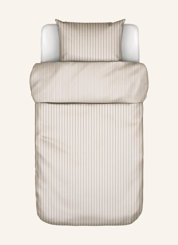Marc O'Polo Bettwäsche EINO HELLBRAUN / TAUPE