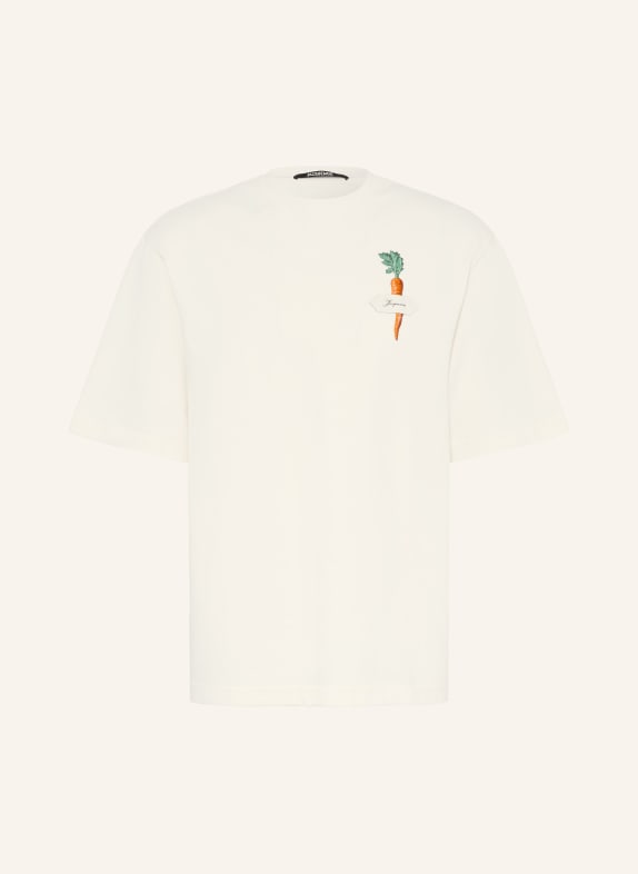 JACQUEMUS T-Shirt LE T-SHIRT CAROTTE ECRU