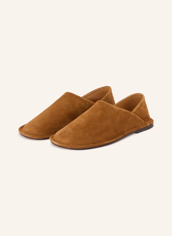 SANDRO Slipper COGNAC