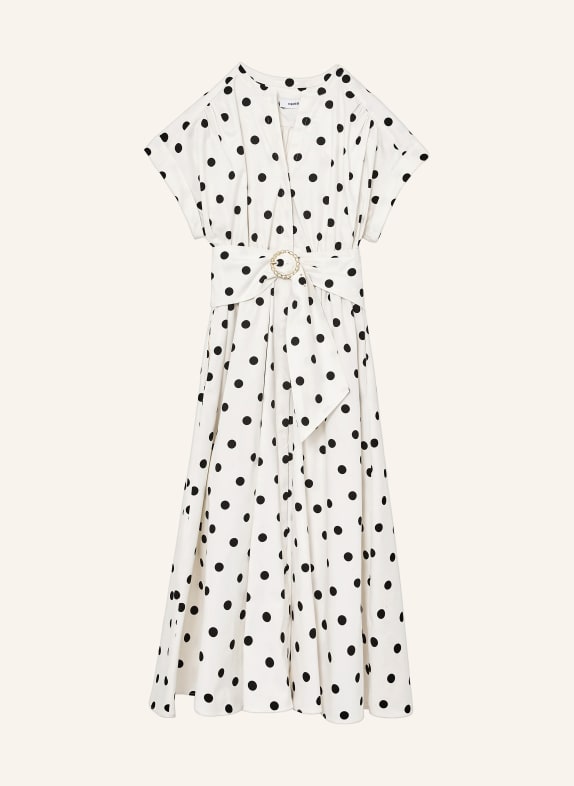 REISS Kleid SAWYER WEISS / SCHWARZ