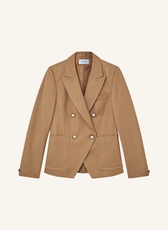 REISS Blazer GIGI COGNAC