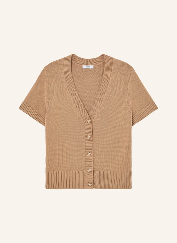 REISS ANYA cardigan COGNAC