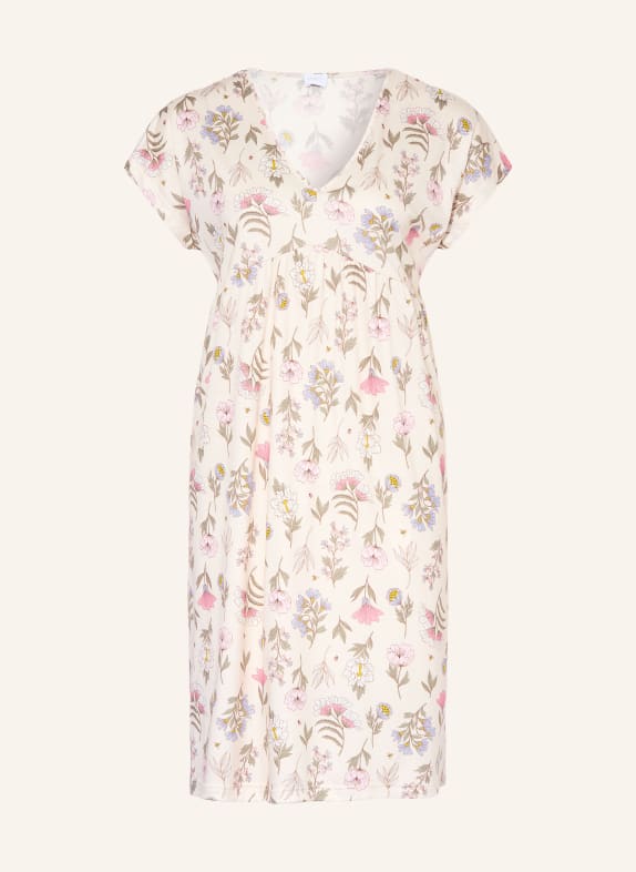 mey Nachthemd Serie BOTANIC GARDEN BEIGE / ROSA / GRÜN