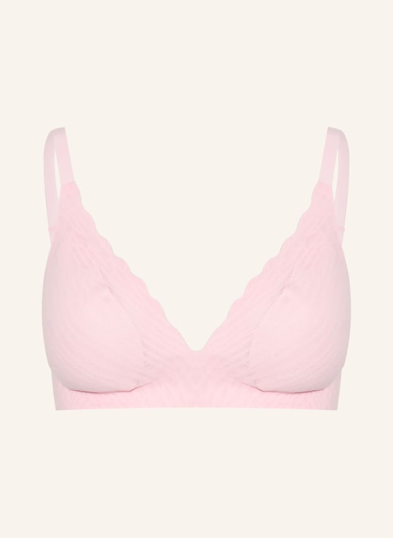 sloggi Trojúhelníkový podprsenka ZERO FEEL BLISS SVĚTLE RŮŽOVÁ