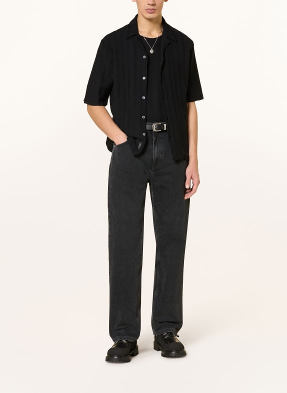 ALLSAINTS Gebreid shirt TRACE Comfort Fit ZWART