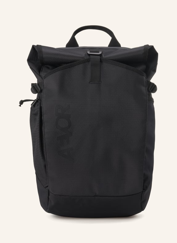 AEVOR Rucksack ROLL PACK 2.0 26 l mit Laptop-Fach SCHWARZ