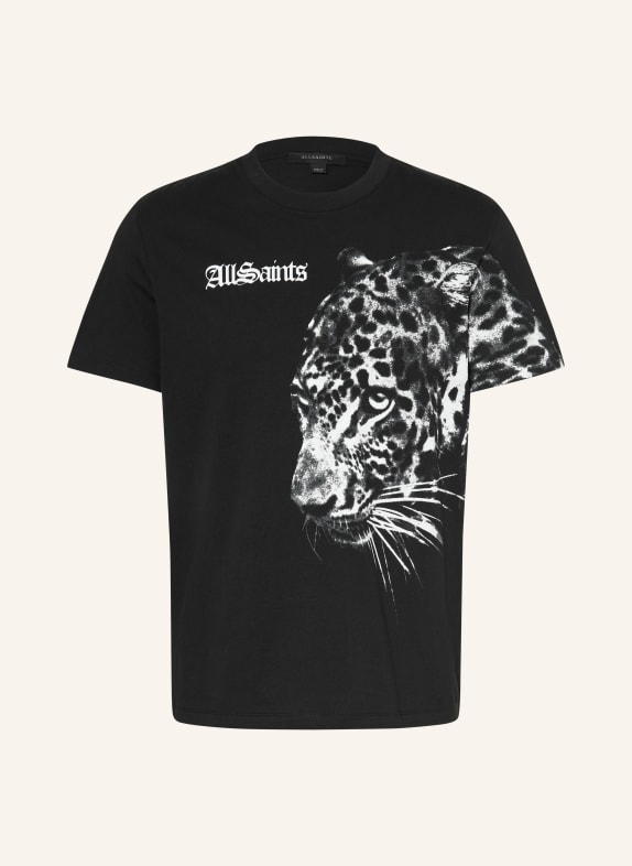 ALLSAINTS Tričko ZAYA ČERNÁ / BÍLÁ