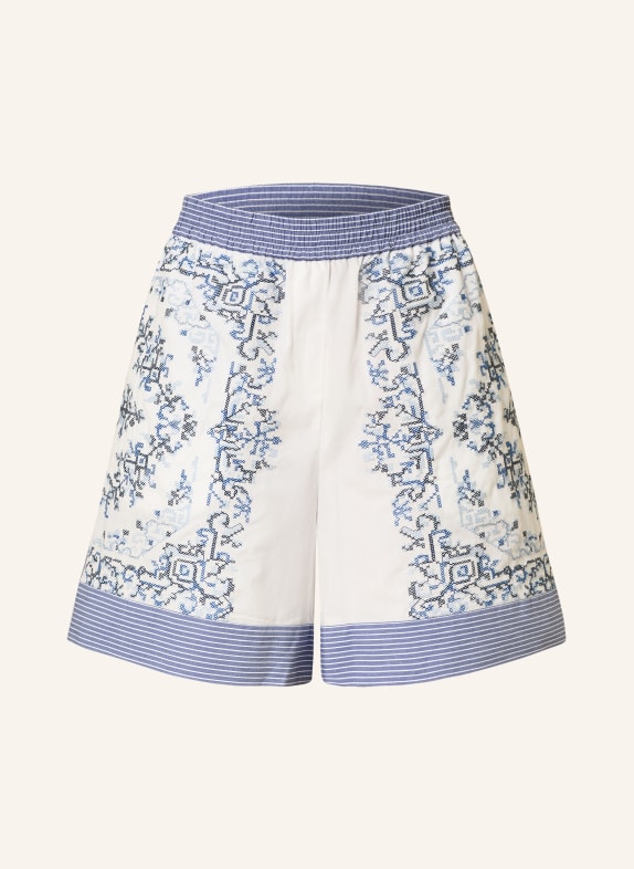 CLAUDIE PIERLOT Shorts HELLBLAU / WEISS / SCHWARZ