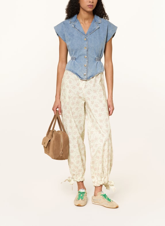 SANDRO Jeansweste BLAU