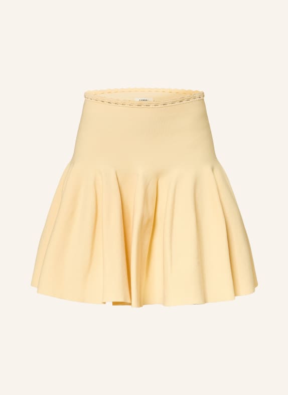 SANDRO Strickrock HELLGELB