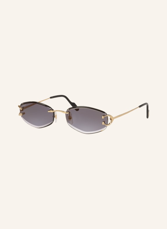 Cartier Sonnenbrille 6L001840 GOLD/ GRAU