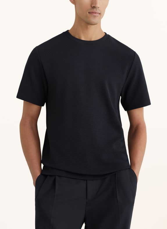 REISS T-shirt JACK MØRKEBLÅ