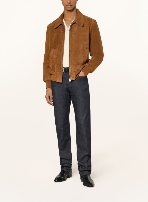 SANDRO Jeans Slim Fit BRUT RAW-DENIM