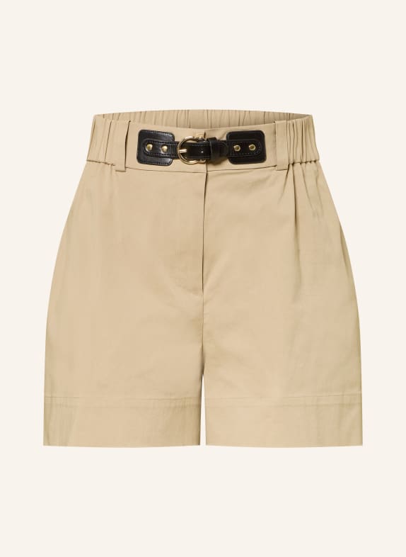 maje Shorts CAMEL
