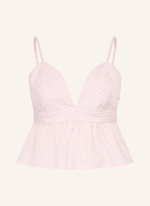 CLAUDIE PIERLOT Cropped-Blusentop HELLROSA